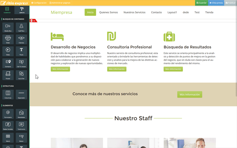 Sitio Express